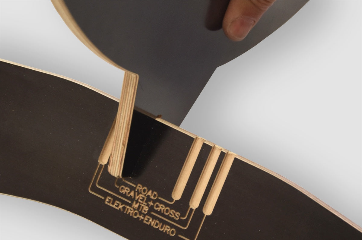 Supporto per bici regolabile