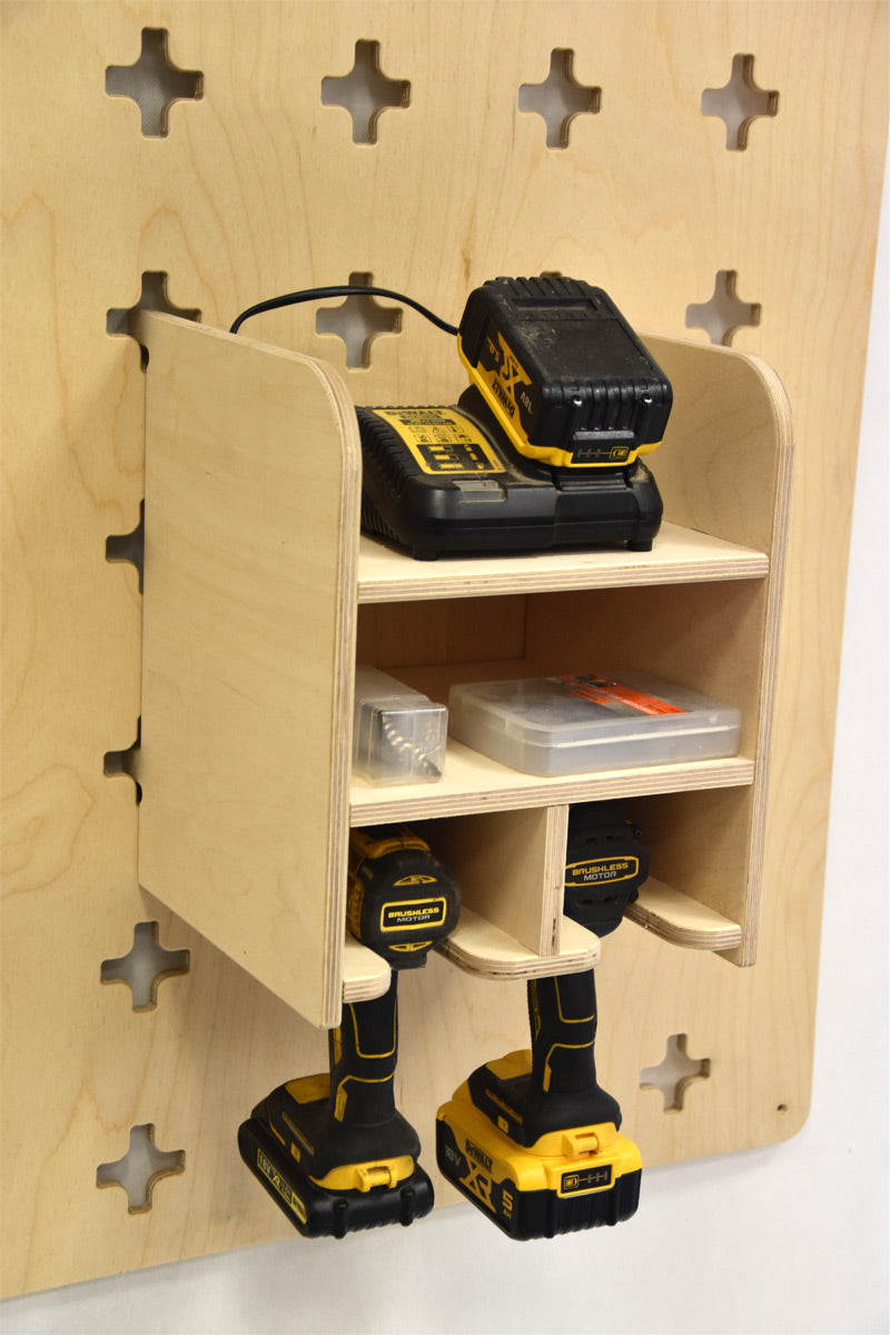 Supporto a parete per avvitatore