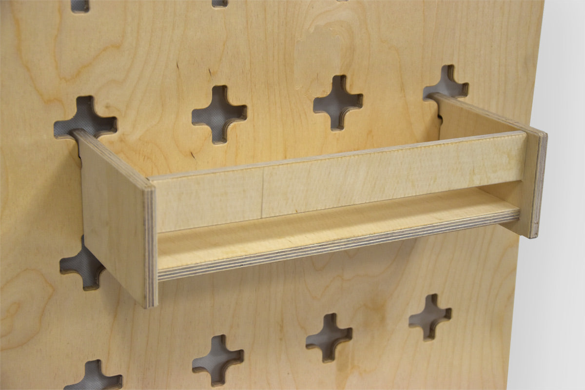 Mensola sospesa con fermo