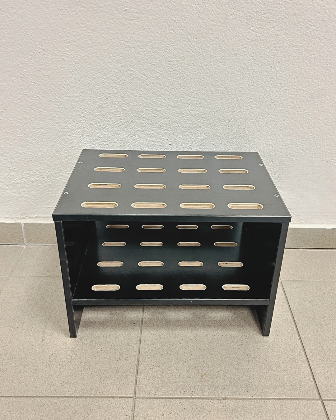 Portasci in legno per 8 paia di sci da fondo