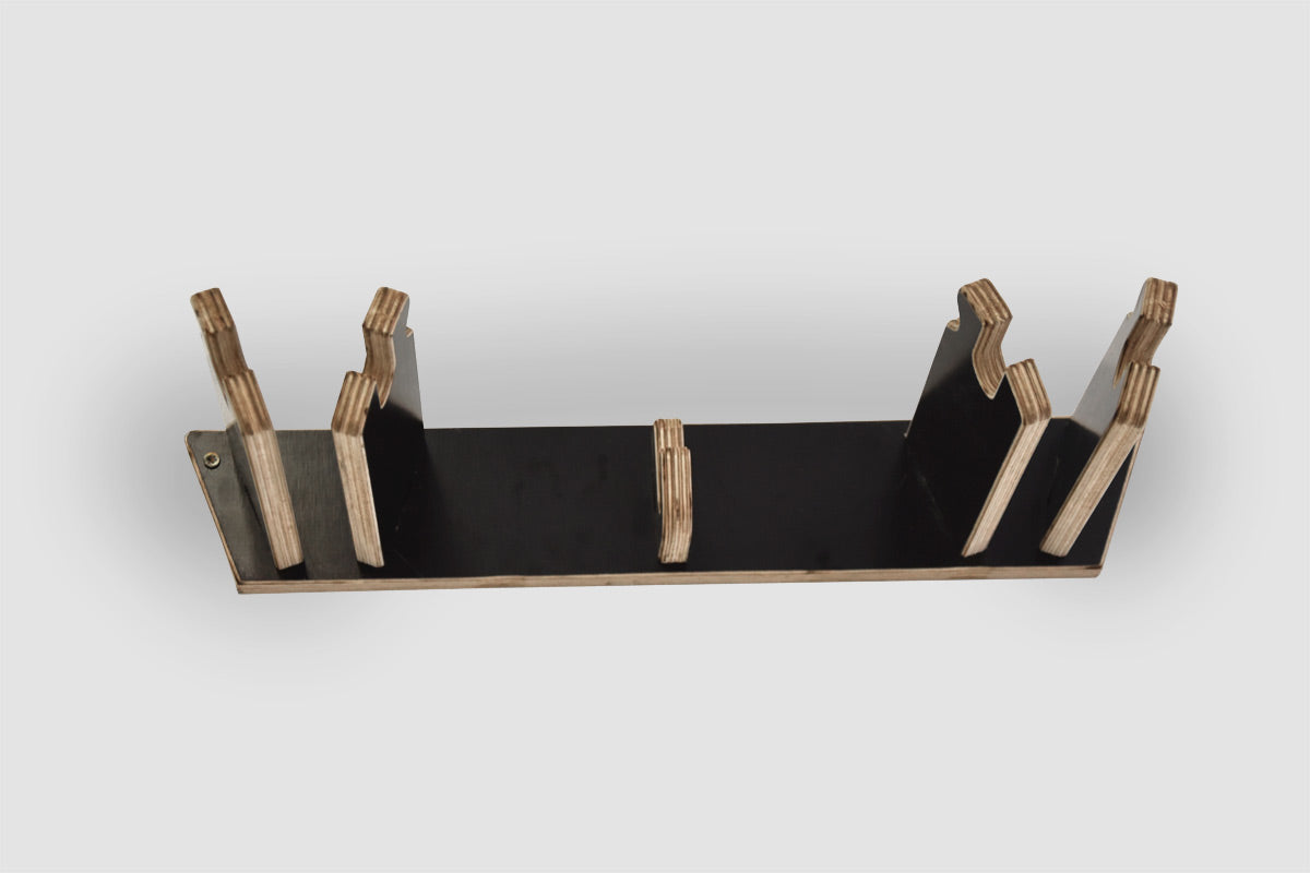 Rastrelliera per 2 paia di sci