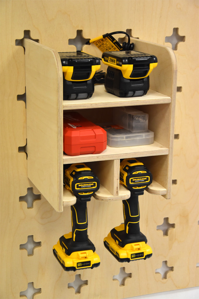 Supporto a parete per avvitatore