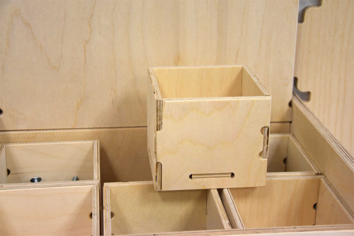 Organizer sospeso con 6 vaschette