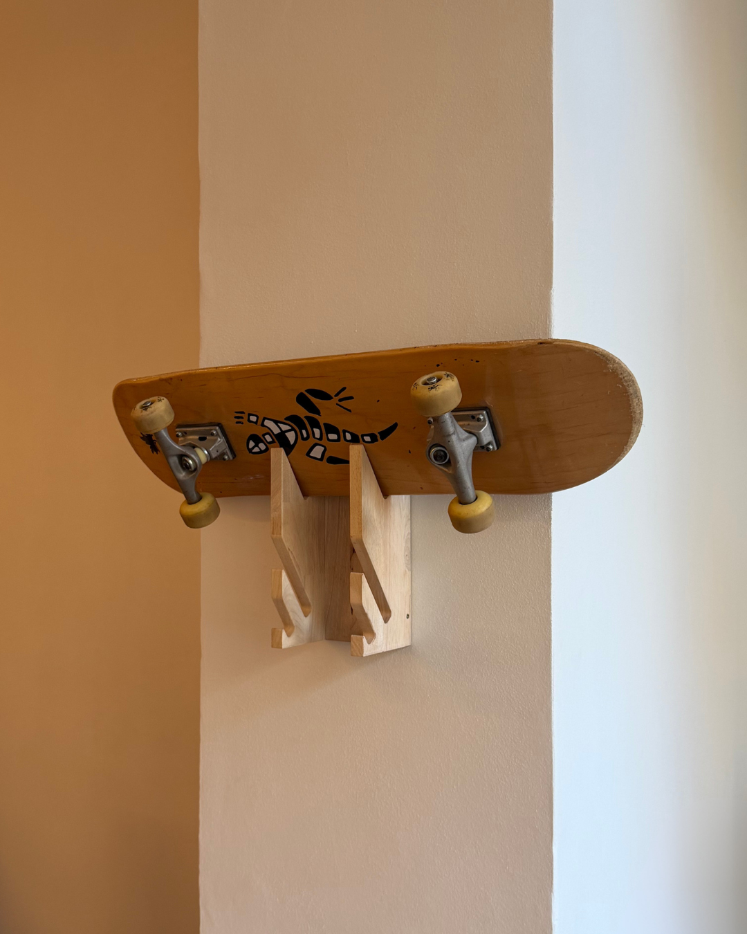 Porta-skateboard per 2 tavole