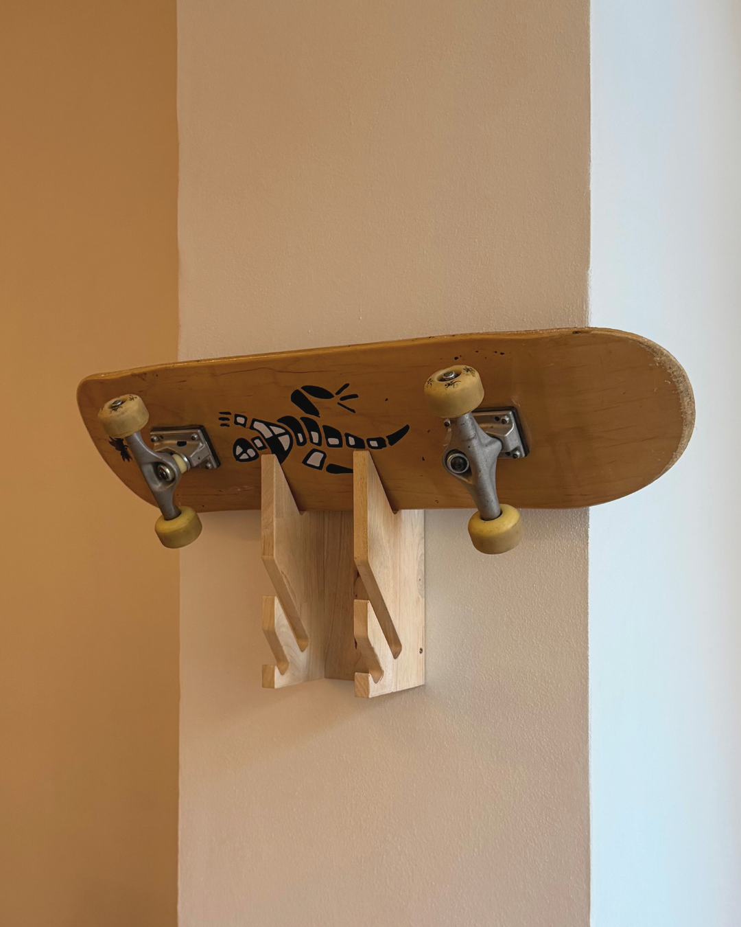Porta-skateboard per 2 tavole