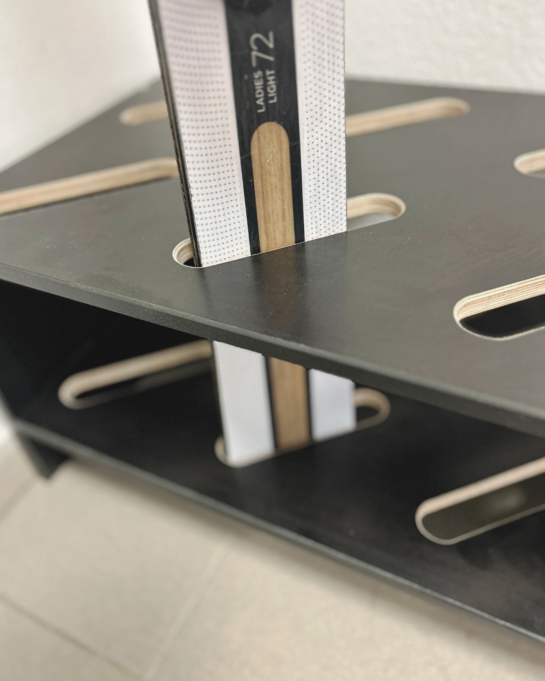 Portasci in legno - 8 paia