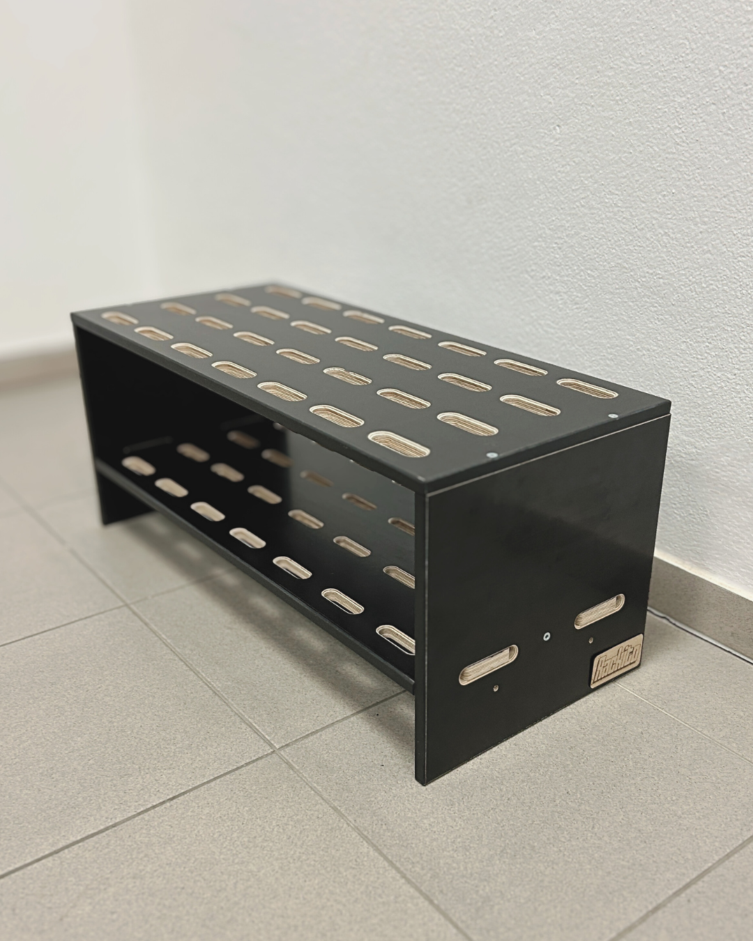 Portasci in legno per 14 paia di sci da fondo