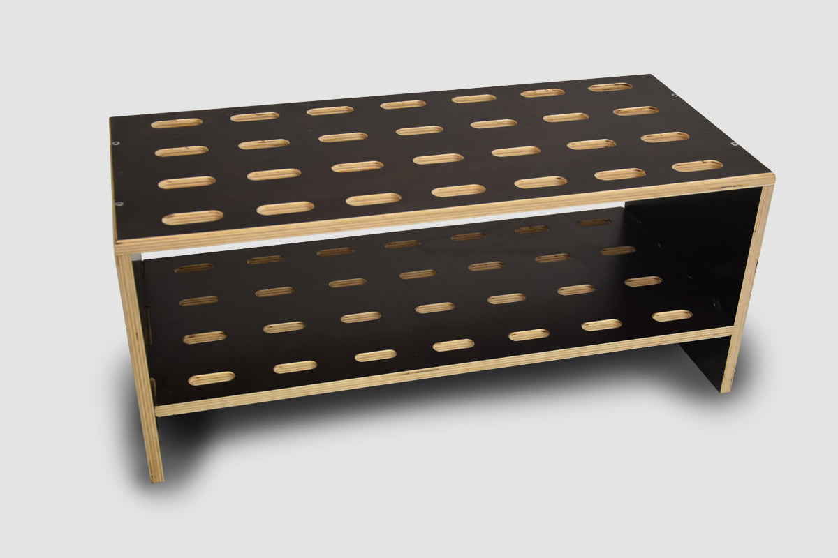 Portasci in legno per 14 paia di sci da fondo